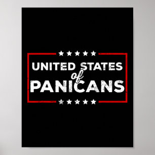 Funny Trump Tariffs Proud Panican United States Of Poster