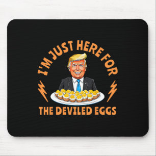 Funny Trump Thanksgiving I'm Just Here For The Dev Mouse Mat