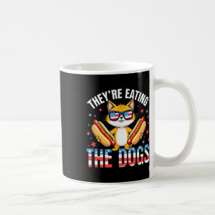 Funny Trump They Are Eating The Dogs The Cats The  Coffee Mug