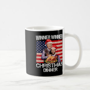 Funny Trump Vance Winner Winner Christmas Dinner S Coffee Mug