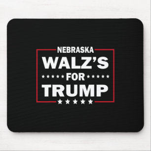 Funny Trump Vance W's For Trump Nebraska Men And W Mouse Mat