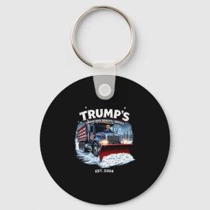 Funny Trump Victory Snowflake Removal Service Trum Key Ring