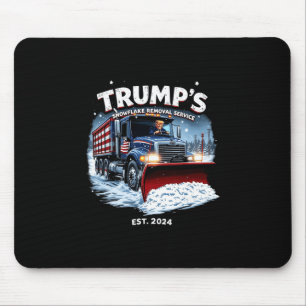 Funny Trump Victory Snowflake Removal Service Trum Mouse Mat