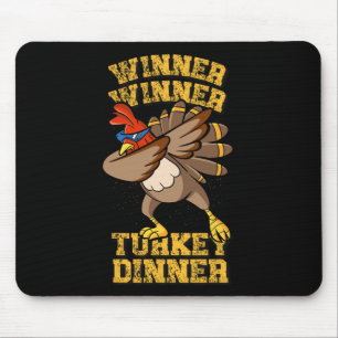Funny Trump Winner Winner Turkey Dinner Dabbing Tu Mouse Mat