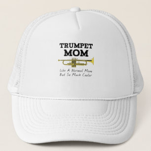 Funny Trumpet Player Marching Band Mom Trucker Hat