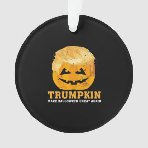 Funny Trumpkin Make Halloween Great Again Ornament