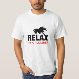 Funny tshirt for plumbers with humourous quote