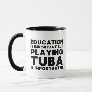 Funny Tuba Player Mug Music Teacher Band Gift