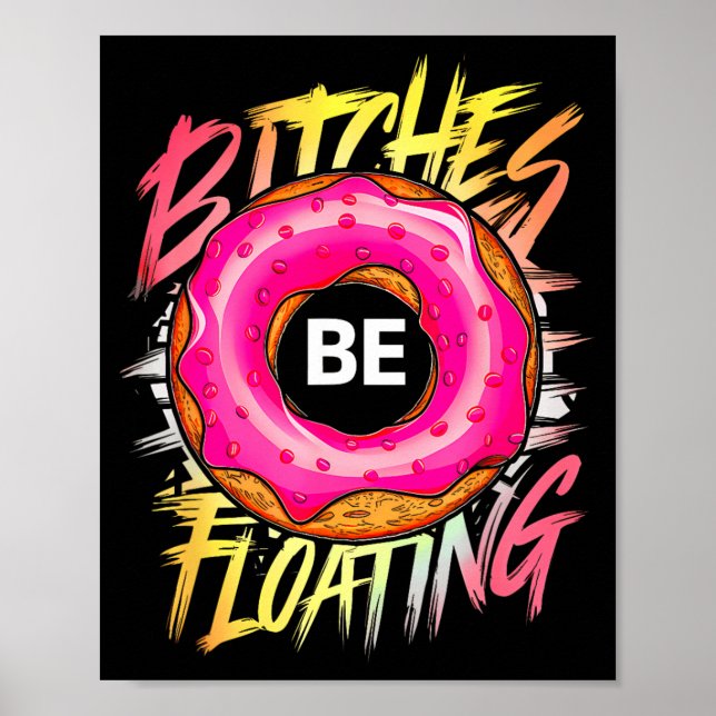 Funny Tubing es Be Floating Summer Float Poster (Front)
