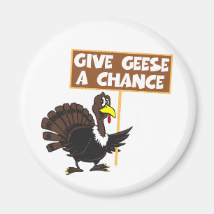 Funny Turkey spoof peace Magnet
