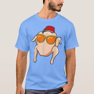 Funny Turkey Thanksgiving Happy Turkey Day Women B T-Shirt