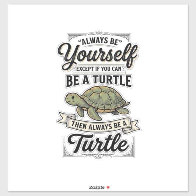 Funny Turtle Quote Vintage Engraving Design (2)_1 (Sheet)