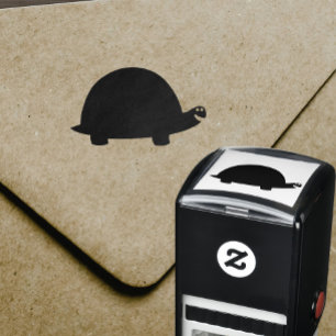 Funny Turtle Self-inking Stamp