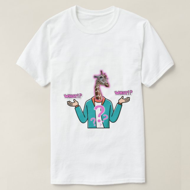 funny turtleneck t-shirt (Design Front)