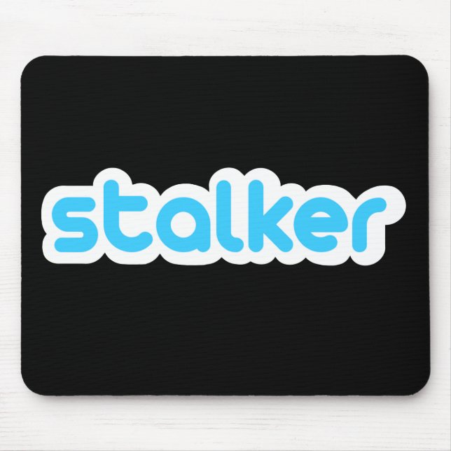 Funny tweet mouse mat (Front)