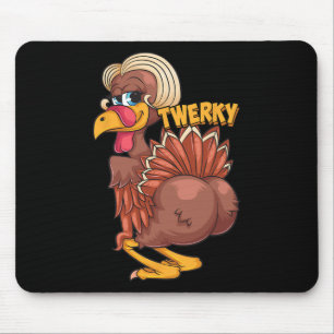 Funny Twerky Dance Cute Love Twerk Dancing Thanksg Mouse Mat