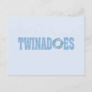Funny Twins Postcard