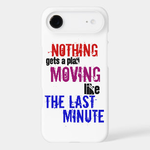 Funny Typography The Last Minute Procrastinator