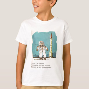 Funny U.S.S.R. Yuri Gagarin Kids T-Shirt