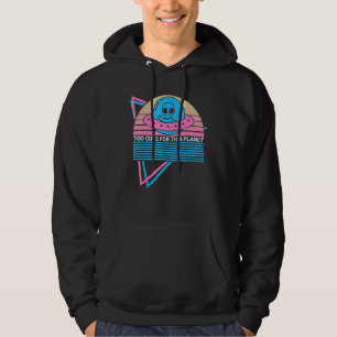 Funny Ufo Alien Astronomy Aliens Cute For This Pla Hoodie
