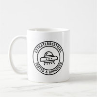 Funny UFO Alien Extraterrestrial Tested & Approved
