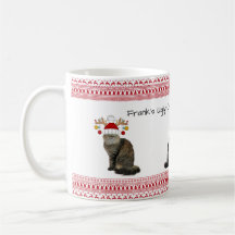 Funny Ugly Christmas Mug - Grumpy Cats