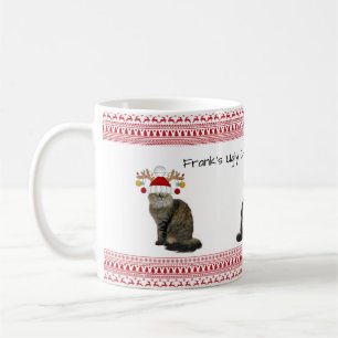 Funny Ugly Christmas Mug - Grumpy Cats