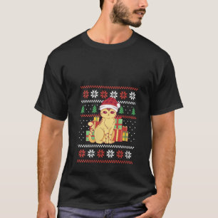Funny Ugly Christmas Sweater Cat Design Xmas Men W