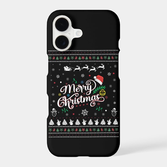 Funny Ugly  Merry Christmas (Back)