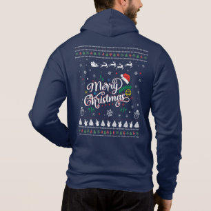 Funny Ugly Merry Christmas Hoodie