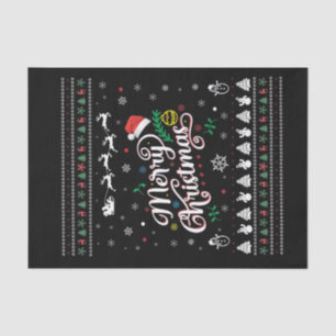 Funny Ugly Merry Christmas Tissue Paper