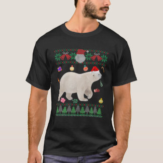 Funny Ugly Sweater Christmas Animals Santa Polar B