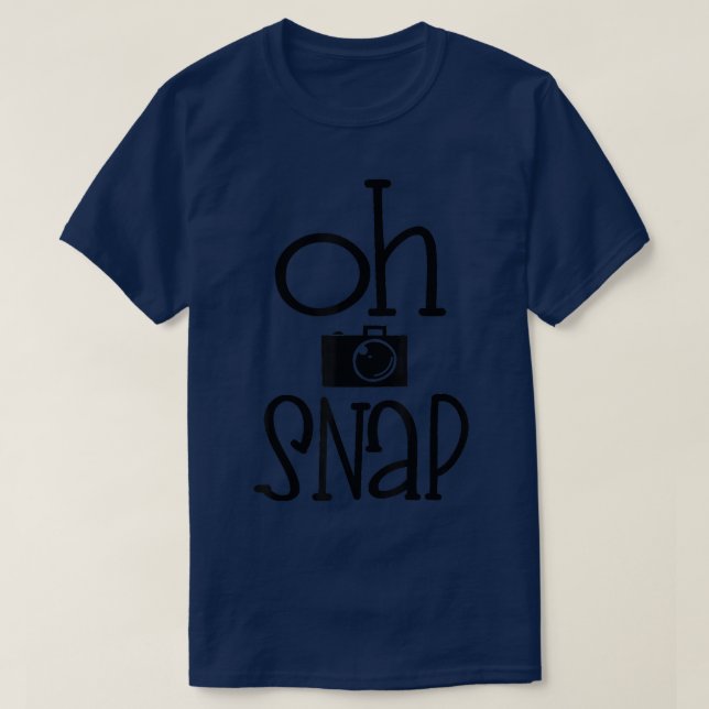 Funny Ugly Thanksgiving Sweater Oh Snap  (Design Front)