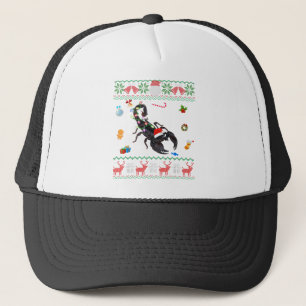 Funny Ugly Xmas Sweater Animals Lights Christmas S Trucker Hat