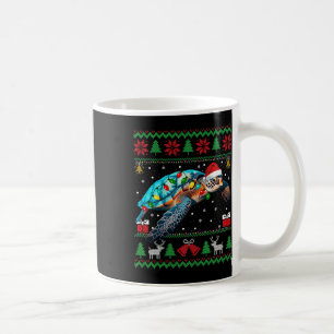 Funny Ugly Xmas Sweater Animals Lights Christmas T Coffee Mug