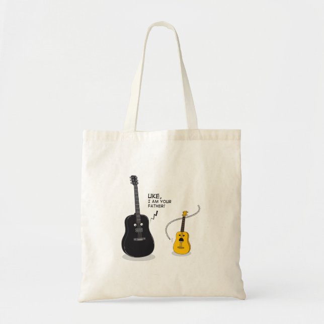 Funny Uke, I am your Father! Pillow Tote Bag (Front)