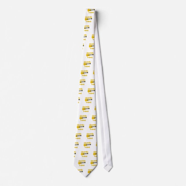 funny uke tie (Front)
