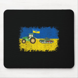 Funny Ukrainian Farmer Steals Tank Meme I Stand Wi Mouse Mat