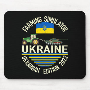 Funny Ukrainian Farmer Steals Tank Meme I Stand Wi Mouse Mat