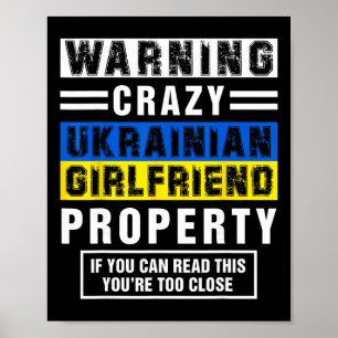 Funny Ukrainian Girlfriend Quotes Sayings Boyfrien Poster