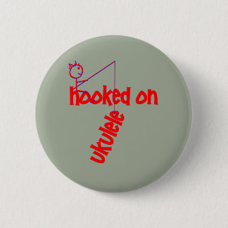 Funny Ukulele 6 Cm Round Badge