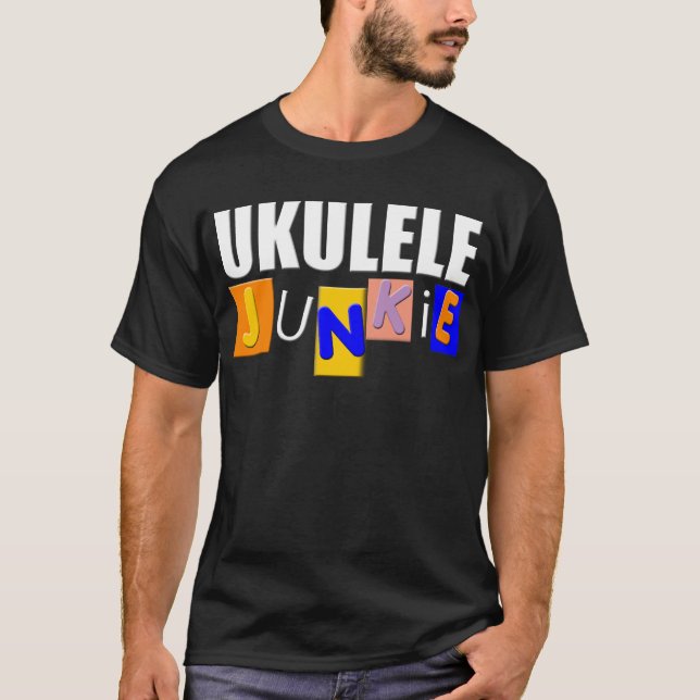 Funny Ukulele T-Shirt (Front)