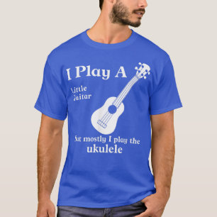 Funny Ukulele Tshirts Musician Little Guitar 940