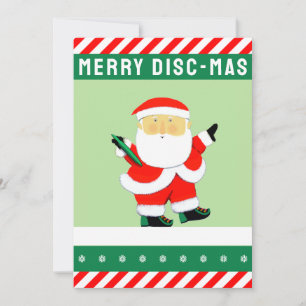 Funny Ultimate Frisbee Holiday Card