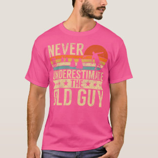 Funny Ultimate Frisbee The Old Guy Disc Golf Men'S T-Shirt