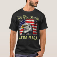 Funny Ultra Maga Vintage American Flag Ultra-Maga