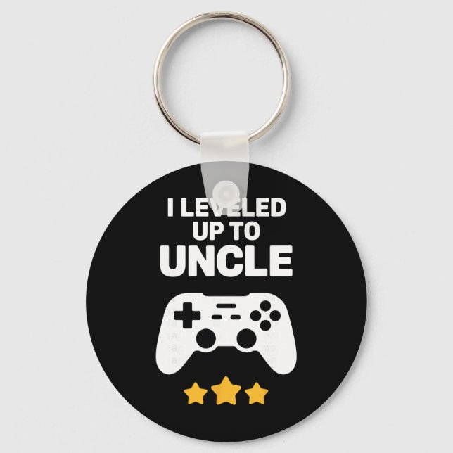 Funny Uncle Art For Uncle Men From New Promoted To Key Ring (Front)