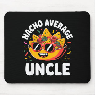 Funny Uncle Design For Uncle Men First Time Uncle Mouse Mat