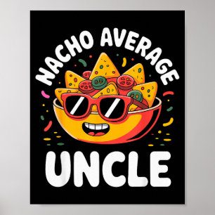 Funny Uncle Design For Uncle Men First Time Uncle  Poster