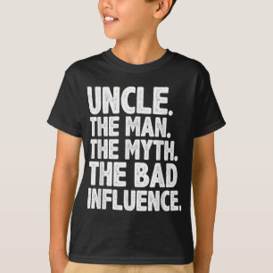 Funny Uncle Design For Uncle Men First Time Uncle  T-Shirt
